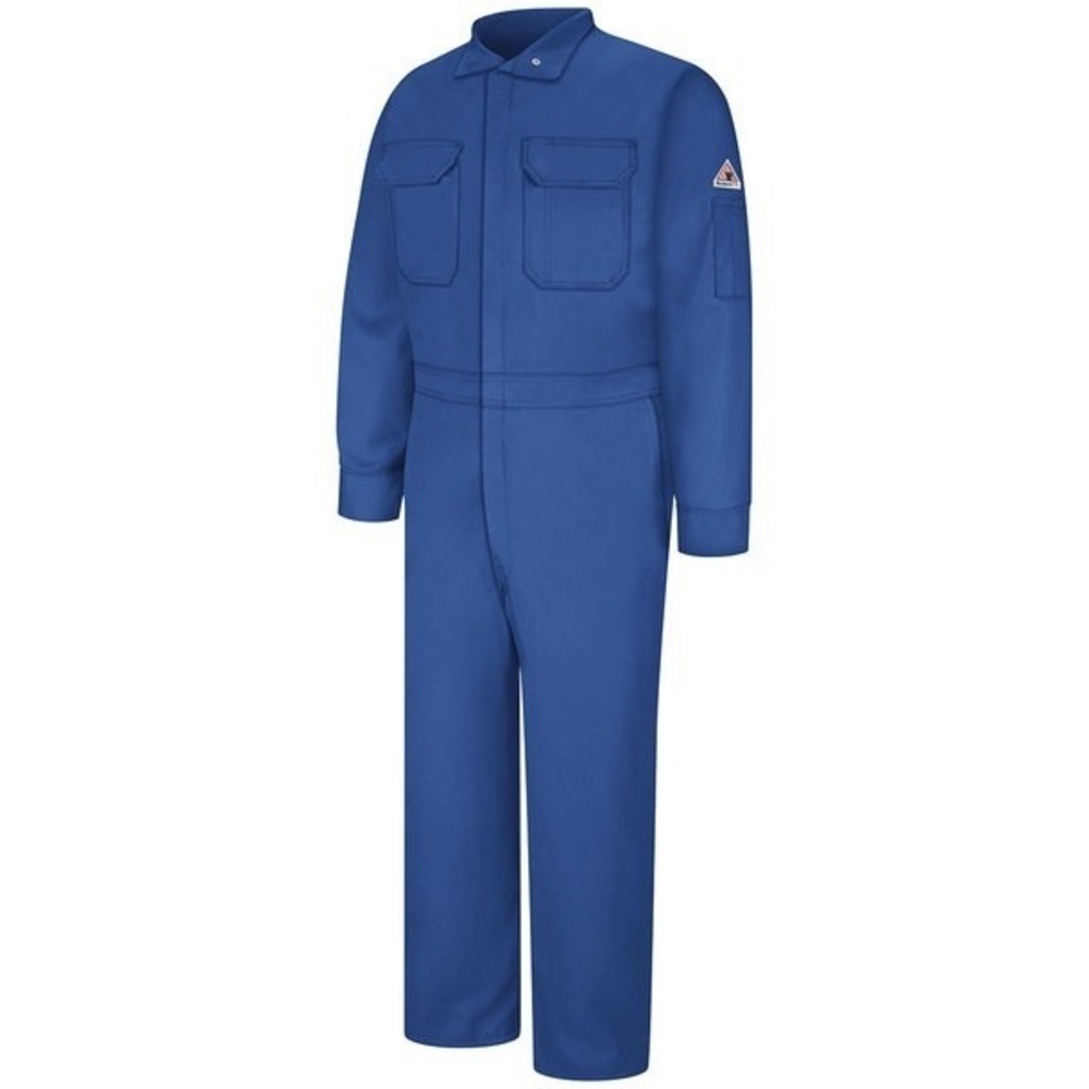 Bulwark protective apparel royal blue‎ lightweight coveralls work gear men's 48